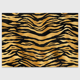 Поздравительная открытка с принтом Текстура шкуры тигра в Тюмени, 100% бумага | плотность бумаги 280 г/м2, матовая, на обратной стороне линовка и место для марки
 | 2022 | год тигра | новый год | новый год 2022 | символ года | тигр | тигренок | тигрица | тигры