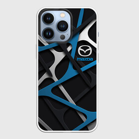 Чехол для iPhone 13 Pro с принтом MAZDA 3D Texture Logo в Тюмени,  |  | Тематика изображения на принте: auto | autosport | avto | car | mazda | race | street racing | авто | автоспорт | гонки | мазда | марка | машина | тачка