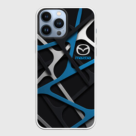 Чехол для iPhone 13 Pro Max с принтом MAZDA 3D Texture Logo в Тюмени,  |  | Тематика изображения на принте: auto | autosport | avto | car | mazda | race | street racing | авто | автоспорт | гонки | мазда | марка | машина | тачка