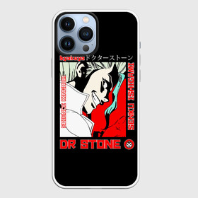 Чехол для iPhone 13 Pro Max с принтом Dr. Stone   Senku Ishigami в Тюмени,  |  | anime | dr stone | dr stone stone wars | e  mc2 | manga | senku | senkuu ishigami | аниме | вождь деревни исигами | десять миллиардов процентов | доктор камень | доктор стоун | докута сутон | исигами сенку | исигами сэнку | манга