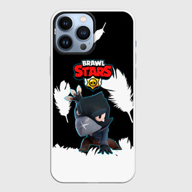 Чехол для iPhone 13 Pro Max с принтом BRAWL STARS MECHA CROW ПЕРЬЯ. в Тюмени,  |  | Тематика изображения на принте: 8bit | brawl stars | colette | crow | gale | leon | max | mecha | mecha crow | mrp | sally leon | shark | squeak | tara | virus 8bit | werewolf leon | акула | берли | бравл старс | ворон | коллет | макс | оборотень | сквик