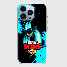 Чехол для iPhone 13 Pro с принтом BRAWL STARS ЛЕТЯЩИЙ MECHA CROW. в Тюмени,  |  | 8bit | brawl stars | colette | crow | gale | leon | max | mecha | mecha crow | mrp | sally leon | shark | squeak | tara | virus 8bit | werewolf leon | акула | берли | бравл старс | ворон | коллет | макс | оборотень | сквик