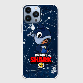 Чехол для iPhone 13 Pro Max с принтом BRAWL STARS SHARK красочный в Тюмени,  |  | Тематика изображения на принте: 8bit | brawl stars | colette | crow | gale | leon | max | mecha | mecha crow | mrp | sally leon | shark | squeak | tara | virus 8bit | werewolf leon | акула | берли | бравл старс | ворон | коллет | макс | оборотень | сквик