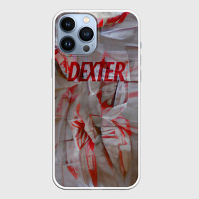 Чехол для iPhone 13 Pro Max с принтом Кровавая ткань в Тюмени,  |  | dexter | halloween | декстер | косплей | костюм | кровь | пленка | хелоуин