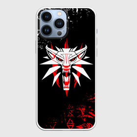 Чехол для iPhone 13 Pro Max с принтом ВЕДЬМАК ВОЛК LOGOBOMBING SYMBOL THE WITCHER в Тюмени,  |  | geralt | the witcher | the witcher wild hunt | witcher | wolf | аард | аксий | белый волк | бестиарий | ведьмак | ведьмак 3 | волк | геральт | игни | ирден | йенифер | каер морхен | квен | охотник | трисс | цири | школа волка