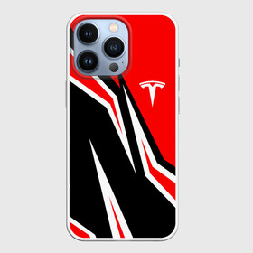 Чехол для iPhone 13 Pro с принтом TESLA MOTORS | RED LINE | ТЕСЛА в Тюмени,  |  | brand | car | cybertruck | elon mask | logo | model 3 | model s | model x | model y | red | tesla | tesla motors | tesla roadster | tesla semi | абстр | авто | бренд | геометрия | илон | илон маск | кибертрак | красный | лого | маск | машина