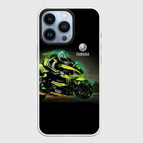 Чехол для iPhone 13 Pro с принтом YAMAHA   famous racing team в Тюмени,  |  | helmet | japan | motorcycle | pilot | power | racing | speed | team | yamaha | гонка | мотоцикл | пилот | скорость | шлем | ямаха