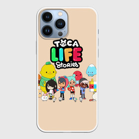 Чехол для iPhone 13 Pro Max с принтом Toca Boca | персонажи из Тока Бока в Тюмени,  |  | Тематика изображения на принте: toca boca | детская игра | игра | лого | логотип | персонажи | прикоснуться ко рту | тока бока