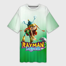 Платье-футболка 3D с принтом Rayman Legends Барбара в Тюмени,  |  | barbara | rayman legends | барбара | легенды раймана | легенды раймонда | легенды реймана | райман легендс | рейман легендс