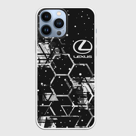 Чехол для iPhone 13 Pro Max с принтом LEXUS (Technological Texture) в Тюмени,  |  | auto | autosport | avto | car | lexus | race | street racing | авто | автоспорт | гонки | лексус | марка | машина | тачка