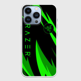 Чехол для iPhone 13 Pro с принтом RAZER | GREEN в Тюмени,  |  | 101 | brand | company | gamer | green | logo | mamba | naga | player | razer | rzr | snake | бренд | железо | зеленый | змея | компания | лого | рейзер | софт