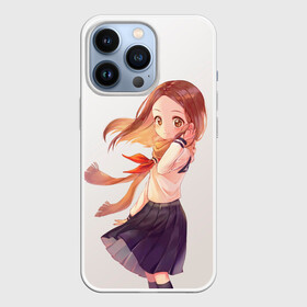 Чехол для iPhone 13 Pro с принтом Красотка Такаги в Тюмени,  |  | anime | karakai jouzu no takagisan | аниме | анимэ | озорная такаги