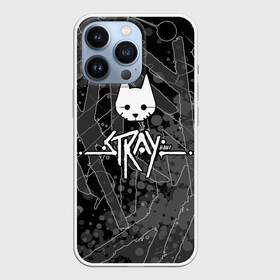 Чехол для iPhone 13 Pro с принтом Stray  кот бродяга в Тюмени,  |  | adventure | cat | computer game | emblem | inscription | kitten | logo | lost | stray | tramp | бродяга | заблудший | компьютерная игра | кот | котёнок | логотип | надпись | приключения | эмблема