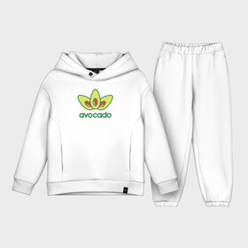 Детский костюм хлопок Oversize с принтом Avocado авокадо. в Тюмени,  |  | adidas | antibrand | avocado | emblem | food | fruit | logo | авокадо | адидас | антибренд | еда | логотип | фрукт | эмблема