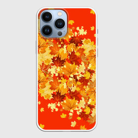 Чехол для iPhone 13 Pro Max с принтом Кленовый листопад в Тюмени,  |  | autumn | bright colors | falling leaves | golden | leaves | maple | nature | золотая | клён | листопад | листья | осень | природа | яркие цвета