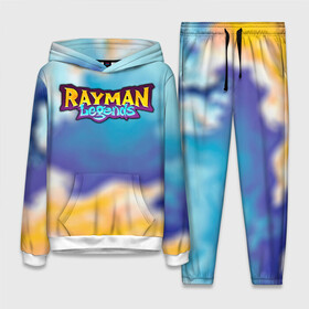 Женский костюм 3D (с толстовкой) с принтом Rayman Legends Легенды Рэймана в Тюмени,  |  | rayman legends | легенды раймана | легенды раймонда | легенды реймана | райман легендс | рейман | рейман легендс | рэйман
