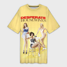Платье-футболка 3D с принтом Desperate Housewives  sexy в Тюмени,  |  | beautiful | desperate housewives | eva longoria | girlfriends | iconic | tv series | women | ева лонгория | женщины | красивые | культовый | марсия кросс | николетт шеридан | отчаянные домохозяйки | подруги | 