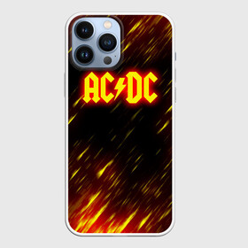 Чехол для iPhone 13 Pro Max с принтом AC DC Neon. в Тюмени,  |  | ac dc | acdc | ас дс | асдс | музыка | рок