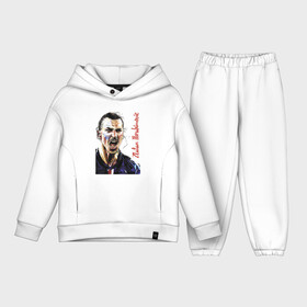 Детский костюм хлопок Oversize с принтом Zlatan Ibrahimovich   striker, Milan в Тюмени,  |  | football | forward | legend | milan | star | striker | zlatan ibrahimovich | звезда | златан ибрагимович | легенда | милан | нападающий | форвард | футбол