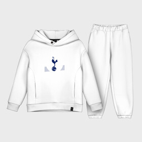 Детский костюм хлопок Oversize с принтом Tottenham Hotspur | Тоттенхэм Хотспур в Тюмени,  |  | Тематика изображения на принте: british | england | football | hotspur | london | soccer | sport | the spurs | tottenham | англия | игра | лондон | спорт | тоттенхэм | футбол | хотспур | шпоры