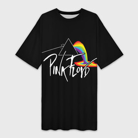 Платье-футболка 3D с принтом PINK FLOYD  ПИНК ФЛОЙД ЛУЖА в Тюмени,  |  | pink floyd | артрок | группа | музыка | пинк флойд | прогрессивный рок | протопрог | психоделический рок | рок | рок группа | спейсрок | эйсидрок | экспериментальный рок