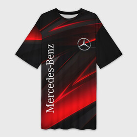 Платье-футболка 3D с принтом Mercedes Benz Геометрия. в Тюмени,  |  | Тематика изображения на принте: amg | mercedes | mercedesamg gt | sport | амг | мерседес | мерседесбенц амг | спорт