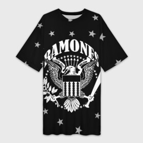 Платье-футболка 3D с принтом Ramones  Рамонес в Тюмени,  |  | america | music | ramones | rock | usa | америка | джонни рамон | джоуи рамон | ди ди рамон | клем бурк | кристофер уорд | марки рамон | музыка | рамонез | рамонес | рамонс | рамоунз | ричи рамон | рок | сша | томми рамон