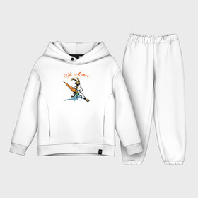 Детский костюм хлопок Oversize с принтом Сражайся или грызи в Тюмени,  |  | carrot | rabbit | борьба | восточные единоборства | заяц | карате | кролик | морковь | настойчивость | стойкость | таков путь