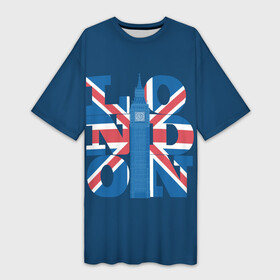 Платье-футболка 3D с принтом LONDON (Лондон) в Тюмени,  |  | big ben | britain | england | foggy albion | great britain | ireland | london | scotland | stonehenge | united kingdom | wales | англия | бигбен | британия | великобритания | ирландия | лондон | соединённое королевство | стоунхендж | туманный альбион