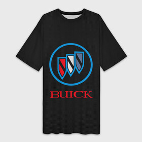 Платье-футболка 3D с принтом Buick Emblem Logo в Тюмени,  |  | auto | avista | buick | cascada | emblem | enclave | encore | logo | regal | verano | wildcat | авто | автомобиль | ам | бьюик | бюик | лого | логотип | машина | машины | эмблема