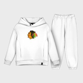 Детский костюм хлопок Oversize с принтом Chicago are coming, Чикаго Блэкхокс, Chicago Blackhawks в Тюмени,  |  | blackhawks | chicago | chicago blackhawks | hockey | nhl | usa | блэкхокс | нхл | спорт | сша | хоккей | чикаго | чикаго блэкхокс | шайба