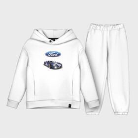 Детский костюм хлопок Oversize с принтом Ford   Racing team в Тюмени,  |  | car | ford | motorsport | performance | prestige | racing | team | usa | автомобиль | автоспорт | бренд | представление | престиж | сша | форд