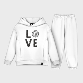 Детский костюм хлопок Oversize с принтом Volleyball   Love в Тюмени,  |  | ball | beach | game | love | sport | volley | volleyball | волейбол | волейболист | волейболистка | гол | игра | игрок | любовь | мяч | площадка | пляж | пляжный | победа | сетка | спорт | тренер | чемпион