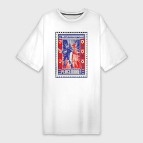 Платье-футболка хлопок с принтом Peacemaker. Миротворец и Линчеватель в Тюмени,  |  | dc | peace | peacemaker | vigilante | джон сина | кристофер смит | линчеватель | мир | миротворец | пацифист | суперзлодей | энриан чейз