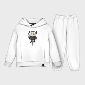 Детский костюм хлопок Oversize с принтом Девушка   ведьма в Тюмени,  |  | blonde | horns | mood | sign | sticker | white witch | witch girl | woman symbol | белая ведьма | блондинка | девушка ведьма | знак | настроение | рога | символ женщины | стикер