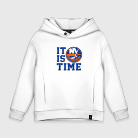 Детское худи Oversize хлопок с принтом It Is New York Islanders Time Нью Йорк Айлендерс в Тюмени, френч-терри — 70% хлопок, 30% полиэстер. Мягкий теплый начес внутри —100% хлопок | боковые карманы, эластичные манжеты и нижняя кромка, капюшон на магнитной кнопке | hockey | islanders | new york | new york islanders | nhl | usa | айлендерс | нхл | нью йорк | нью йорк айлендерс | спорт | сша | хоккей | шайба