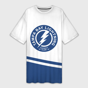 Платье-футболка 3D с принтом Tampa Bay Lightning NHL в Тюмени,  |  | hockey | lightning | nhl | tampa bay | tampa bay lightning | usa | лайтнинг | нхл | спорт | сша | тампа бэй | тампа бэй лайтнинг | хоккей | шайба