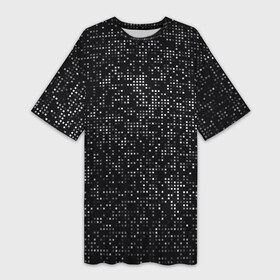 Платье-футболка 3D с принтом Пиксельный паттерн  Минимализм в Тюмени,  |  | abstraction | fashion | minimalism | pattern | pixel | абстракция | минимализм | мода | пиксель | узор