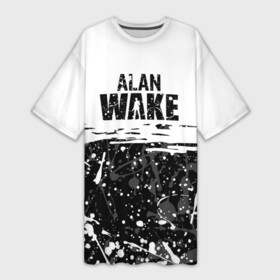 Платье-футболка 3D с принтом Alan Wake  Алан Уэйк. в Тюмени,  |  | alan wake | alan wake remastered | alan wake обзор | alan wake прохождение | алан вейк | алан вейк прохождение | алан уэйк | прохождение