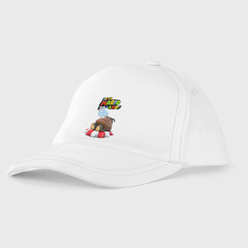 Детская бейсболка с принтом Goomba   Super Mario 3D Land в Тюмени, 100% хлопок | классический козырек, металлическая застежка-регулятор размера | Тематика изображения на принте: fangs | goomba | hero | mushroom | nintendo | super mario | video game | видеоигра | герой | гриб | гумба | клыки | персонаж | супер марио