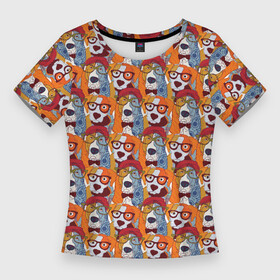 Женская футболка 3D Slim с принтом Собаки Бассет Хаунд в Тюмени,  |  | animal | dog | hunter | бассет хаунд | год собаки | гончая собака | друг человека | животное | зверь | кинолог | легавая | охотник | пёс | порода собак | собака бассет хаунд | собаковод | четвероногий
