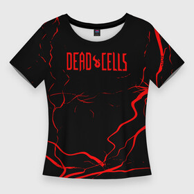 Женская футболка 3D Slim с принтом Dead Cells. в Тюмени,  |  | dead cells | dead cells gameplay | dead cells guides | dead cells tier list | roguelike | roguelite