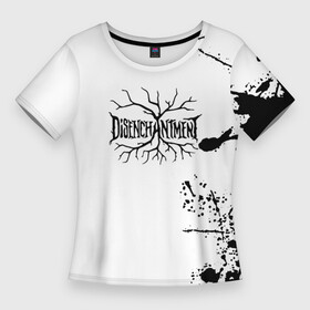 Женская футболка 3D Slim с принтом DISENCHANTMENT. в Тюмени,  |  | abbi jacobson | bean | disenchantment | disenchantment season 3 | elfo | luci | matt groening | netflix | мультфильм