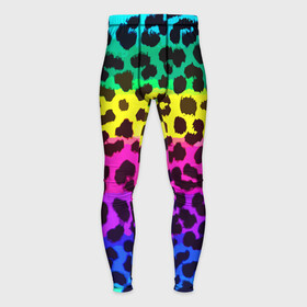 Мужские тайтсы 3D с принтом Leopard Pattern  Neon в Тюмени,  |  | fashion | leopard | neon | pattern | skin | vanguard | авангард | леопард | мода | неон | узор