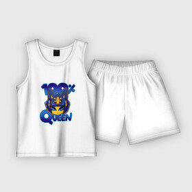 Детская пижама с шортами хлопок с принтом Ankha Animal Crossing в Тюмени,  |  | Тематика изображения на принте: animal crossing | ankha | cat | анка | клеопатра | кошка | кошки
