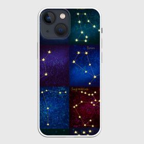 Чехол для iPhone 13 mini с принтом Созвездия Северного полушария летом в Тюмени,  |  | constellations | galaxy | stars | вселенная | звезды | небо | ночное | полушарие | северное | созвездия