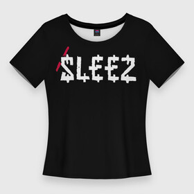 Женская футболка 3D Slim с принтом SosMula City Morgue  SosMula Type C Sleez в Тюмени,  |  | city | citymorgue | morgue | sos mula | sosmula | zilla kami | zillakami