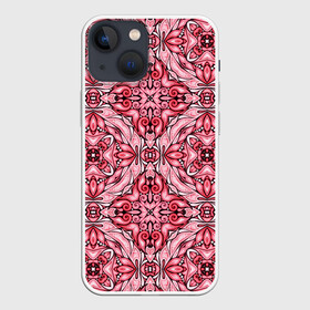 Чехол для iPhone 13 mini с принтом Хрустальный Калейдоскоп в Тюмени,  |  | abstract | абстракция | геометрия | калейдоскоп | линии | паттерн | текстура | узор | узоры