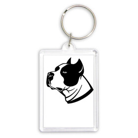 Брелок прямоугольный 35*50 с принтом Staffordshire Terrier / Muzzle в Тюмени,  |  | dog | ears | eyes | muzzle | power | staffordshire terrier | глаза | мощь | собака | стаффордширский терьер | уши