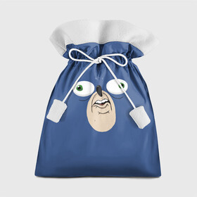 Подарочный 3D мешок с принтом Смешной Ежик в Тюмени, 100% полиэстер | Размер: 29*39 см | Тематика изображения на принте: ежик | игры | смешные | соник | фильмы